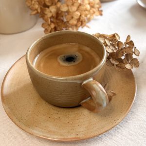 TASSE | SOUS-TASSE EN GRÈS MARGAUX