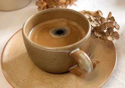 TASSE | SOUS-TASSE EN GRÈS MARGAUX